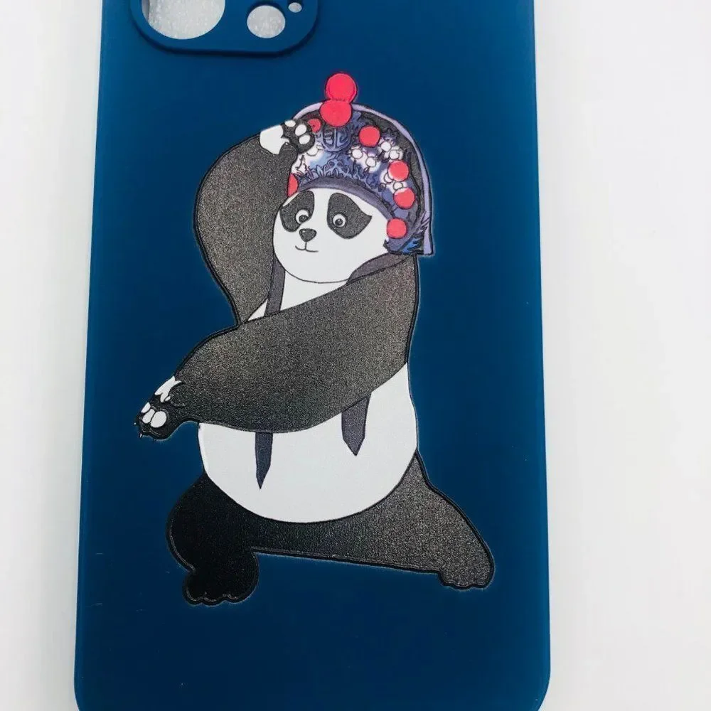 Brand New iPhone 12 Pro Max Blue‎ Panda Phone Case / Phone Accessory
